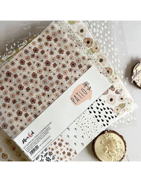 Kit papeles especiales Patio de Alúa Cid