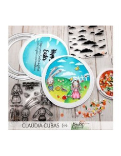 Sello Chloe's Garden de Picket Fence Studios 2