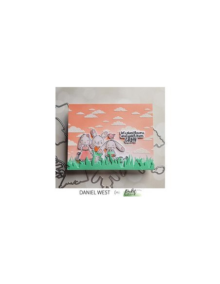 Sello Chloe's Garden de Picket Fence Studios