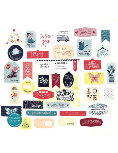 Troquelados Liberty, Florileges