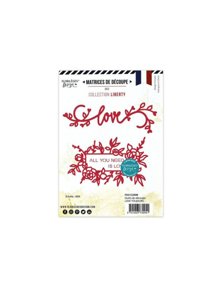 Troquel Love Toujours, Florileges