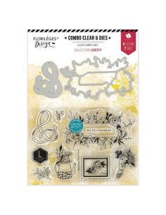 Sello+Troquel Instants Fleuris, Florileges