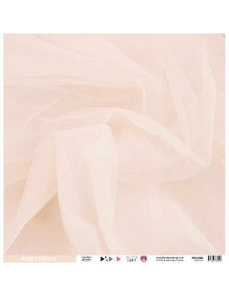 Kit Papeles 12x12" Liberty, Florileges