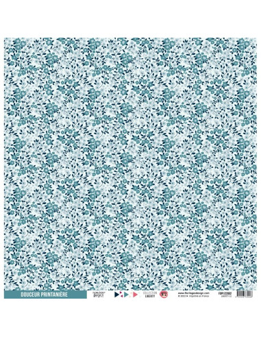Kit Papeles 12x12" Liberty, Florileges