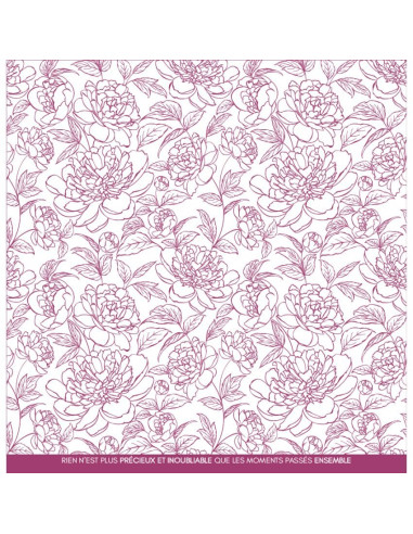 Kit Papeles 12x12" Liberty, Florileges