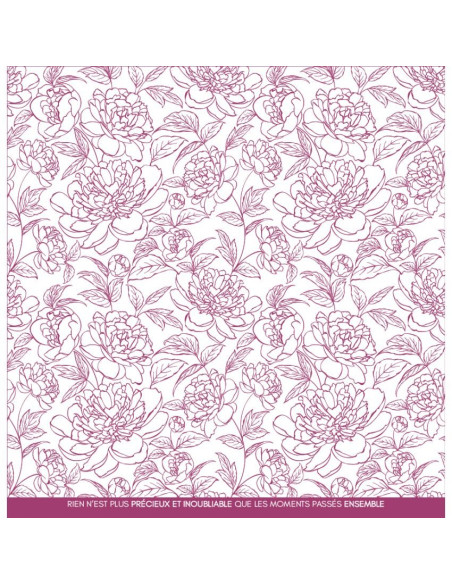 Kit Papeles 12x12" Liberty, Florileges