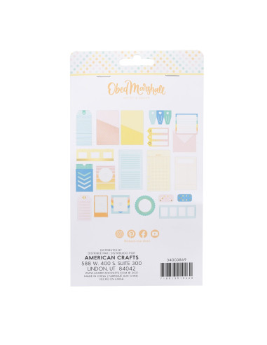 Troquelados y Tarjetas Especial Obed Marshall