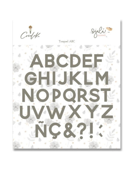 Troquel Alfabeto OjaláSIEMPRE, Cocoloko