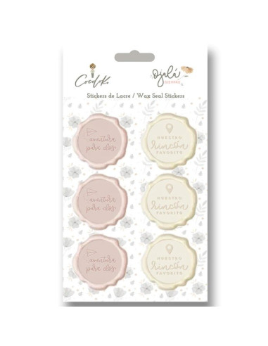 Pegatinas de Lacre OjaláSIEMPRE, Cocoloko