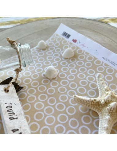 Tela de Encuadernar Esponja de mar, Playa o Piscina Alúa Cid