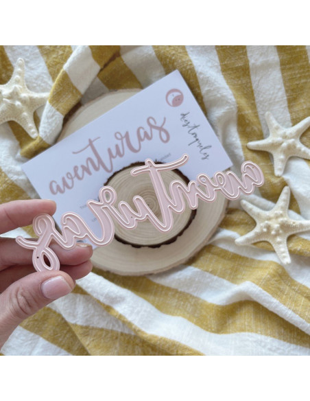 Troquel XL Aventuras Playa o Piscina Alúa Cid