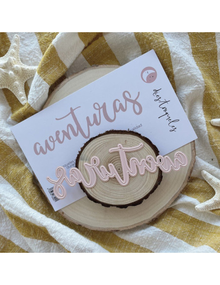 Troquel XL Aventuras Playa o Piscina Alúa Cid