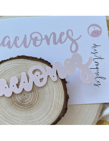 Troquel XL Vacaciones Playa o Piscina Alúa Cid