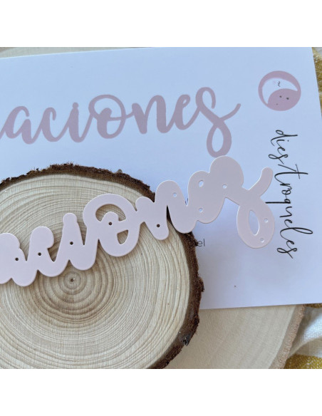 Troquel XL Vacaciones Playa o Piscina Alúa Cid