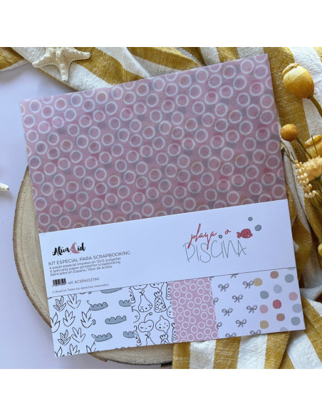 Kit papeles especiales Playa o Piscina Alúa Cid