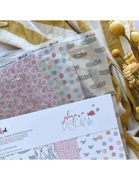 Kit papeles especiales Playa o Piscina Alúa Cid