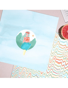 Kit de papeles Boho de Paraes 2