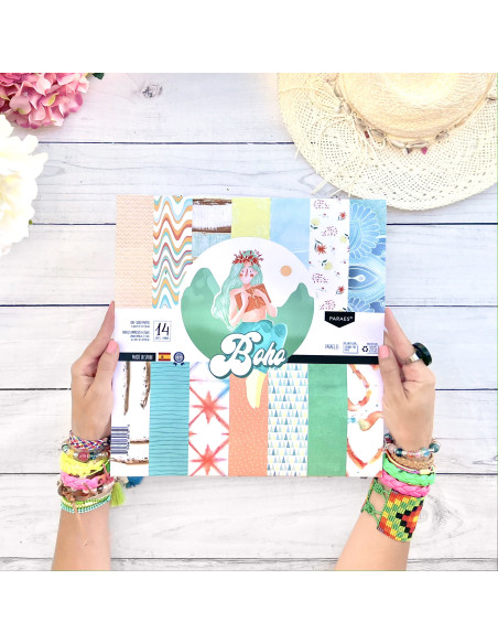 Kit de papeles Boho de Paraes