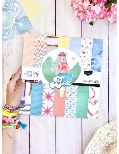 Kit de papeles Boho de Paraes