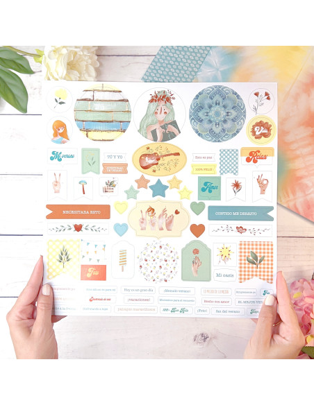 Hoja de Troquelados Boho de Paraes