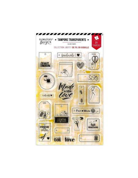 Sellos Du Coeur Á Lóuvrage de Fil en Aiguille de Floriléges