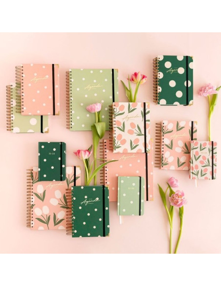Agenda Diaria 22-23 Mediana Pink Charuca