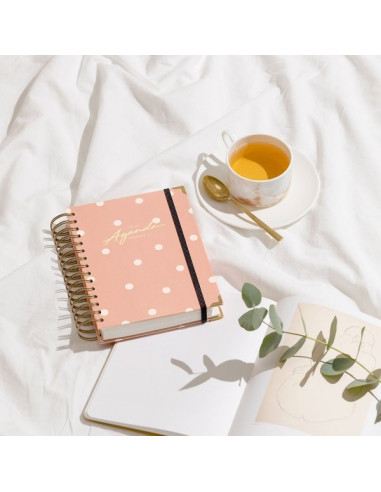 Agenda Diaria 22-23 Mediana Pink Charuca