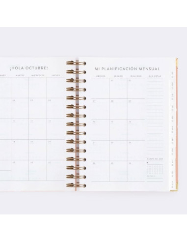 Agenda Diaria 22-23 Mediana Pink Charuca