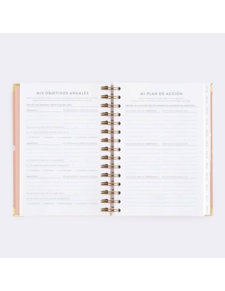 Agenda Diaria 22-23 Mediana Pink Charuca