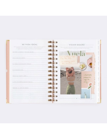 Agenda Diaria 22-23 Mediana Pink Charuca