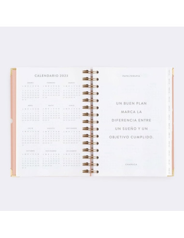 Agenda Diaria 22-23 Mediana Pink Charuca