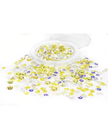 Mezcla de lentejuelas Duckies Sequin Picket Fence