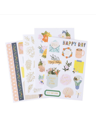 Libro de Pegatinas Live & Let Grow Jen Hadfield