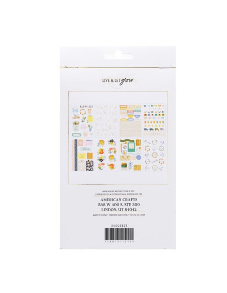 Libro de Pegatinas Live & Let Grow Jen Hadfield