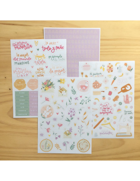 Pegatinas Amor eterno de Iriri