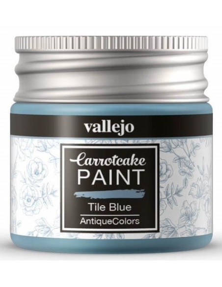 Carrotcake Tile Blue