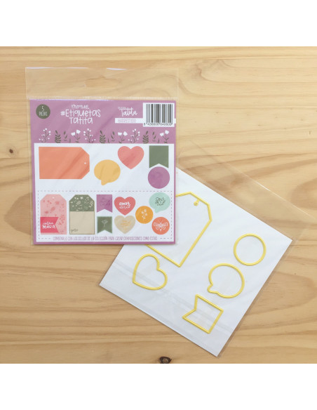 Troquel Etiquetas Tatita de Iriri