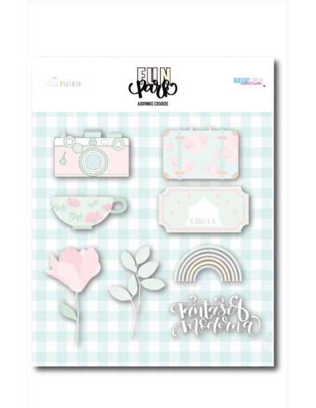 Adorno Parches Fun Park The Mint Feather