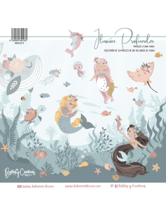 Kit de 12x12 Ilusión Profunda Johanna Rivero