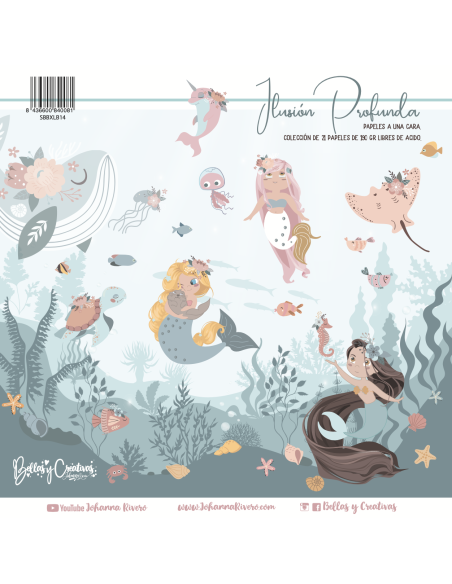 Kit de 12x12 Ilusión Profunda Johanna Rivero