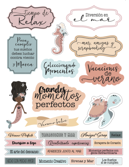 Pegatinas Foam Profunda Johanna Rivero