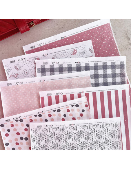 Tela de encuadernar Maravillas LQY+Q Alúa Cid