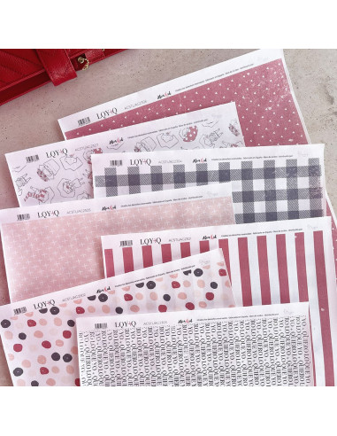 Tela de encuadernar El vichy LQY+Q Alúa Cid