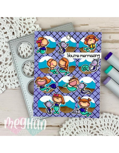 Sello Mermaid Inchies de CC Desings