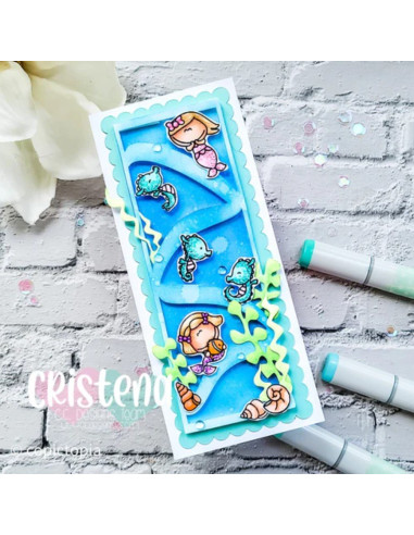 Sello Mermaid Inchies de CC Desings