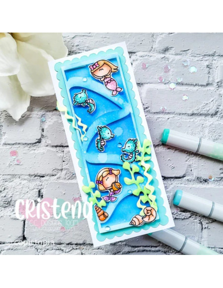 Sello Mermaid Inchies de CC Desings