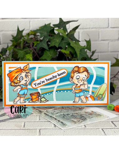 Sello Beach 20's de CC Desings