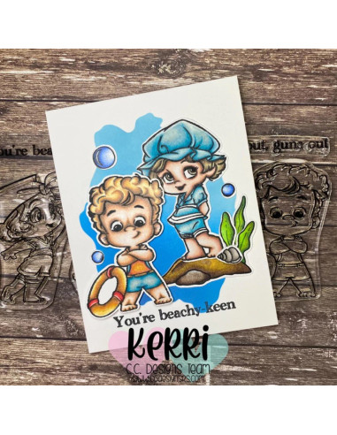 Sello Beach 20's de CC Desings