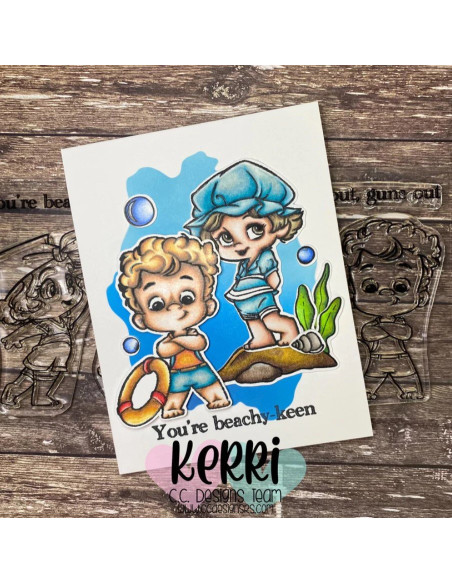 Sello Beach 20's de CC Desings