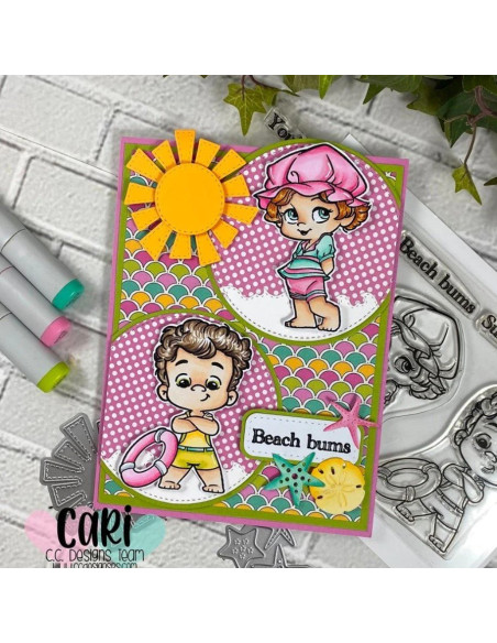 Sello Beach 20's de CC Desings